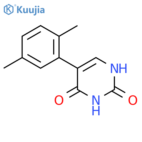5-(2,5-Dimethylphenyl)-1H-pyrimidine-2,4-dione structure