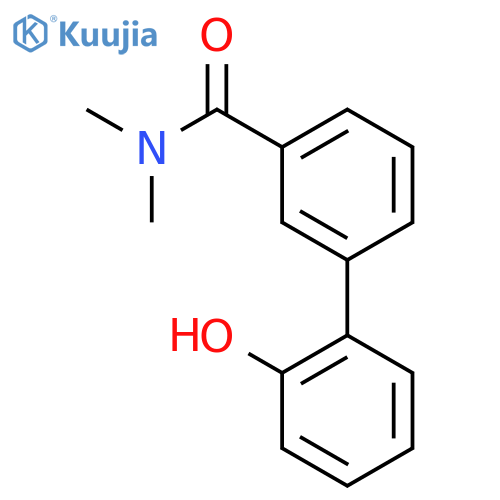 2-3-(N,N-Dimethylaminocarbonyl)phenylphenol structure