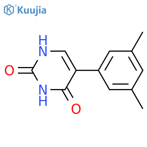 5-(3,5-Dimethylphenyl)-1H-pyrimidine-2,4-dione structure
