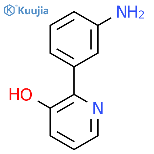 2-(3-Aminophenyl)pyridin-3-ol structure