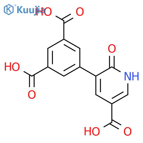 5-(3,5-Dicarboxyphenyl)-6-hydroxynicotinic acid structure