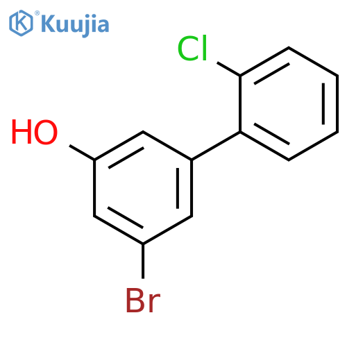 3-Bromo-5-(2-chlorophenyl)phenol structure