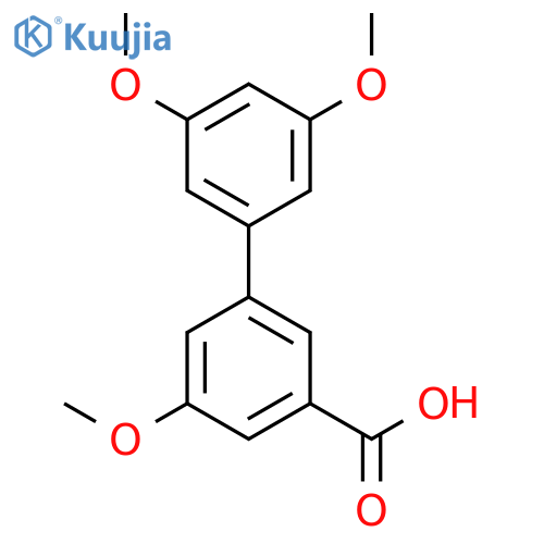3-(3,5-Dimethoxyphenyl)-5-methoxybenzoic acid structure