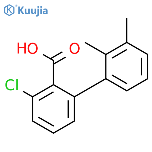 6-Chloro-2-(2,3-dimethylphenyl)benzoic acid structure