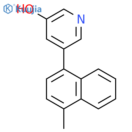 5-(Naphthalen-1-yl)pyridin-3-ol structure