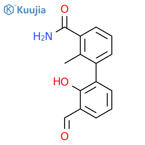 3-(3-formyl-2-hydroxyphenyl)-n-methylbenzamide structure