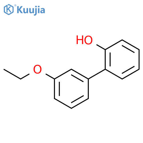 2-(3-ethoxyphenyl)phenol structure