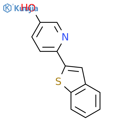 6-(Benzobthiophen-2-yl)pyridin-3-ol structure