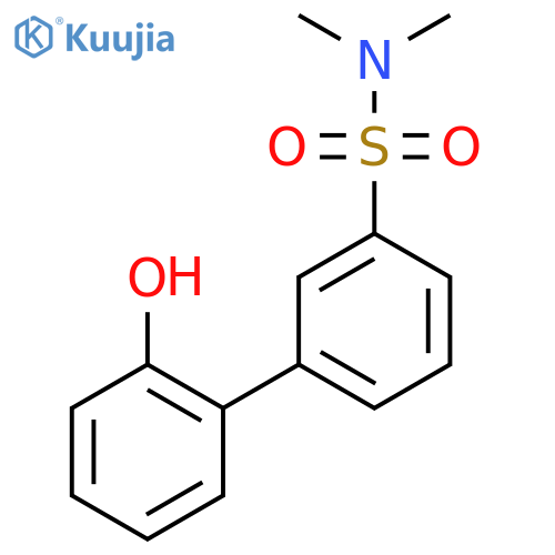 2-(3-N,N-Dimethylsulfamoylphenyl)phenol structure