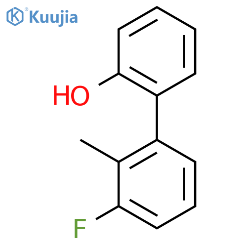 2-(3-fluoro-2-methylphenyl)phenol structure