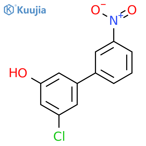 3-Chloro-5-(3-nitrophenyl)phenol structure