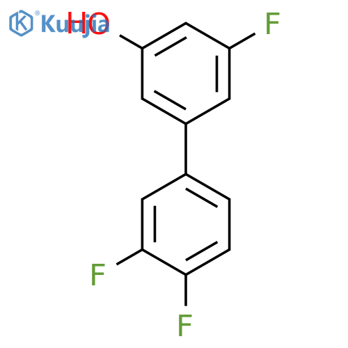 5-(3,4-Difluorophenyl)-3-fluorophenol structure
