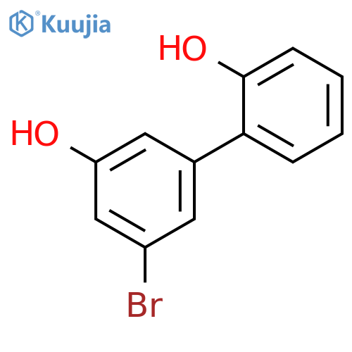 3-Bromo-5-(2-hydroxyphenyl)phenol structure
