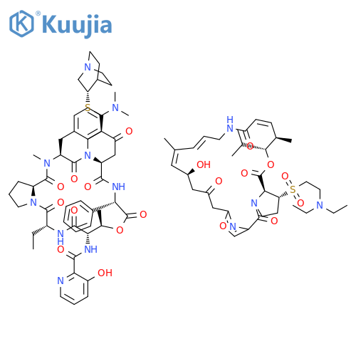 Dalfopristin+Quinupristin structure