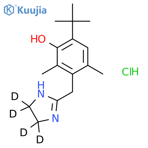 Oxymetazoline-d4 structure