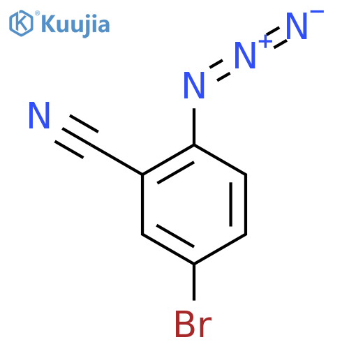 2-Azido-5-bromobenzonitrile structure