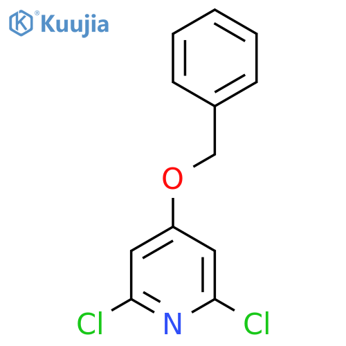 4-(Benzyloxy)-2,6-dichloropyridine structure