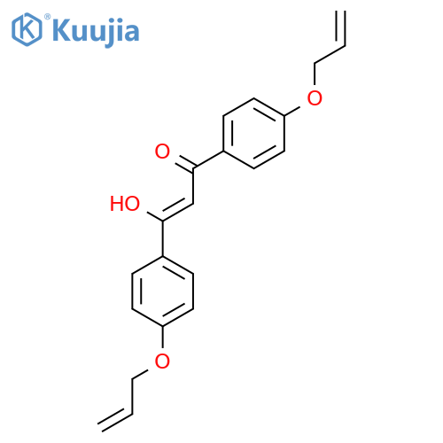 1,3-Bis(4-allyloxyphenyl)-3-hydroxy-2-propene-1-one structure