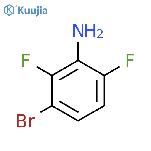 3-Bromo-2,6-difluoroaniline structure
