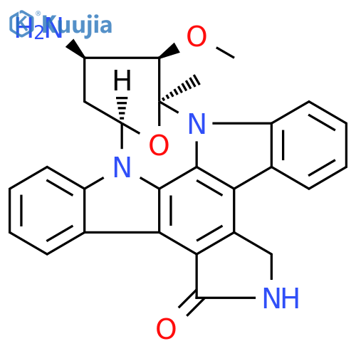 9,13-Epoxy-1H,9H-diindolo[1,2,3-gh:3',2',1'-lm]pyrrolo[3,4-j][1,7]benzodiazonin-1-one, 11-amino-2,3,10,11,12,13-hexahydro-10-methoxy-9-methyl-, (9S,10R,11R,13R)- (9CI) structure