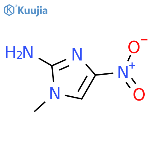 1-methyl-4-nitro-1H-Imidazol-2-amine structure