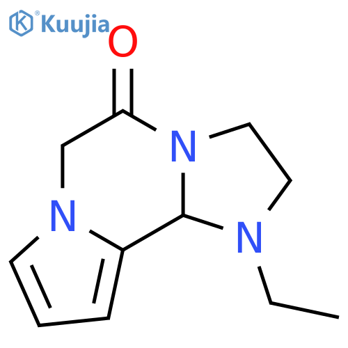 1-ethyl-1,2,3,10b-tetrahydro-Imidazo[1,2-a]pyrrolo[2,1-c]pyrazin-5(6H)-one structure