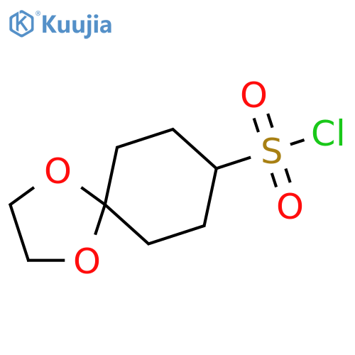 1,4-dioxaspiro4.5decane-8-sulfonyl chloride structure