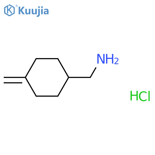 (4-methylidenecyclohexyl)methanamine hydrochloride structure