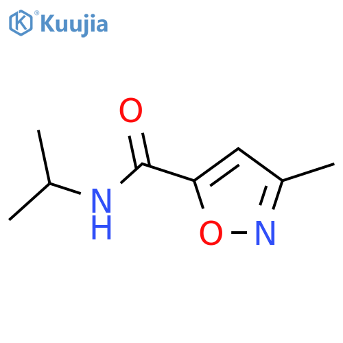 5-Isoxazolecarboxamide,3-methyl-N-(1-methylethyl)-(9CI) structure