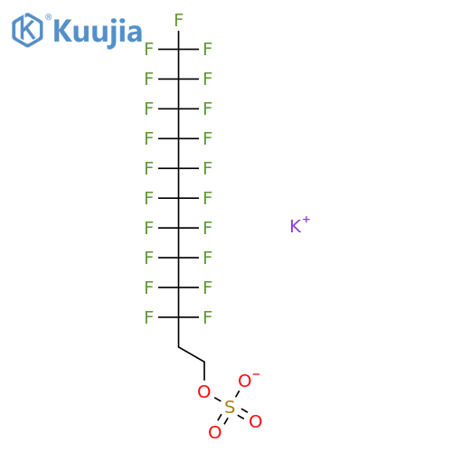 Mono2-(perfluorodecyl)ethyl Sulfate Potassium Salt structure