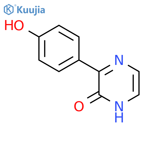 3-(4-Hydroxyphenyl)-2(1H)-pyrazinone structure