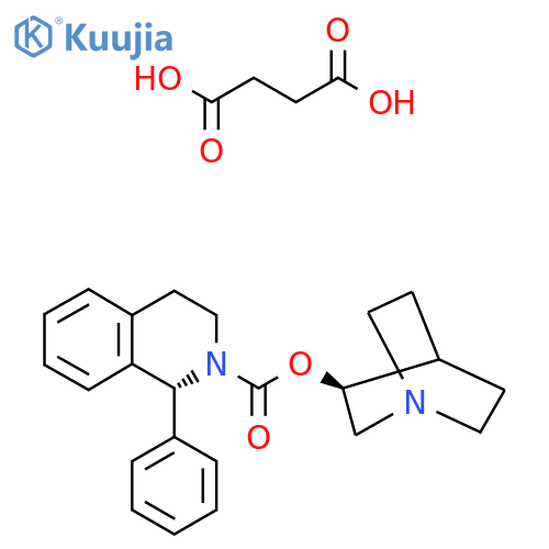 (1R,3S)-Solifenacin Succinate structure