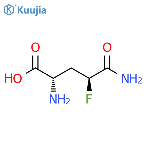 (4S)-4-Fluoroglutamine structure