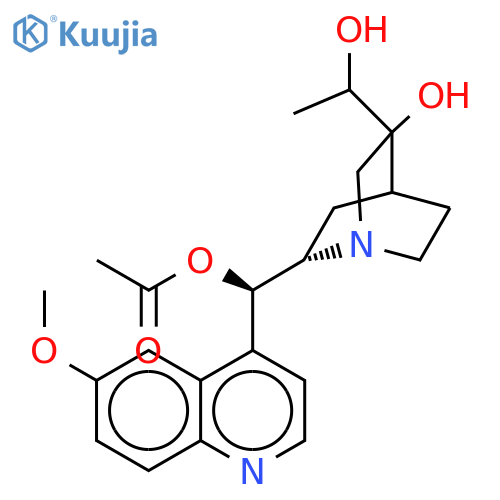 9-Acetyl-3,10-dihydroxyapoquinidine Methyl Ether structure