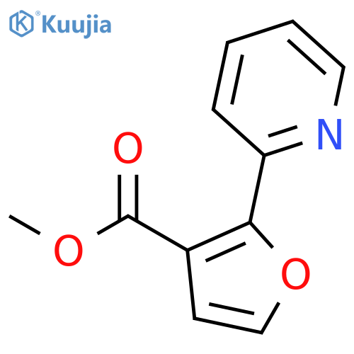 Methyl 2-(pyridin-2-yl)furan-3-carboxylate structure