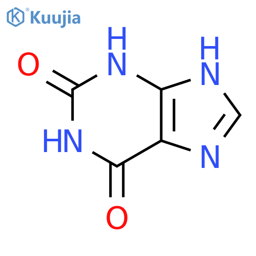 Xanthine- structure
