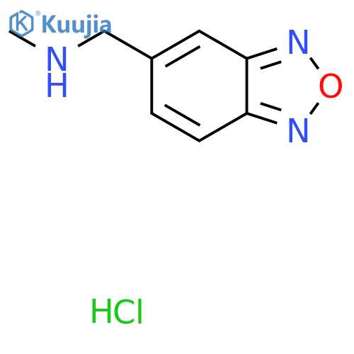 (2,1,3-Benzoxadiazol-5-ylmethyl)methylamine hydrochloride structure