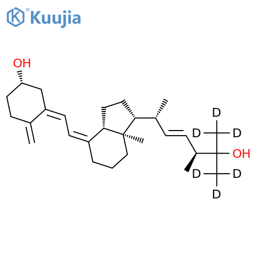 25-Hydroxy VD2-D6 structure
