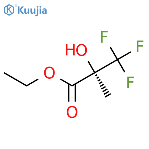 (R)-3,3,3-Trifluoro-2-hydroxy-2-methyl-propionic acid ethyl ester structure