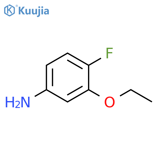 3-Ethoxy-4-fluorophenylamine structure