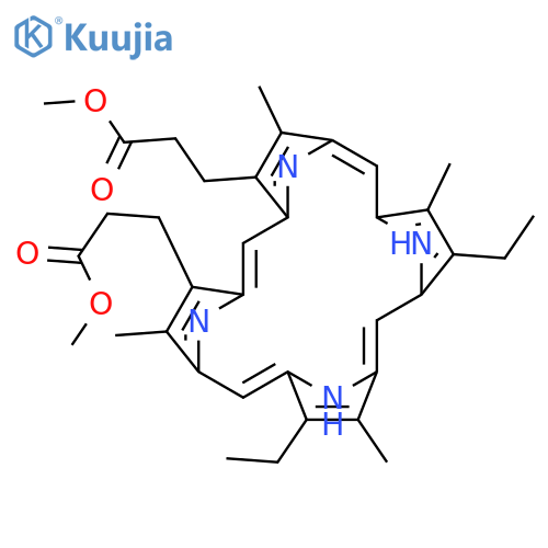 Mesoporphyrin IX Dimethyl Ester structure