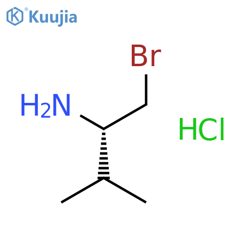 2-Butanamine, 1-bromo-3-methyl-, hydrochloride, (S)- structure