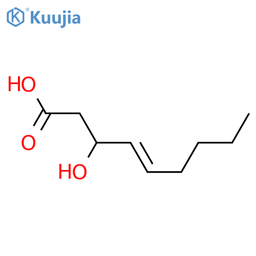 (E)-3-Hydroxy-4-nonenoic Acid structure