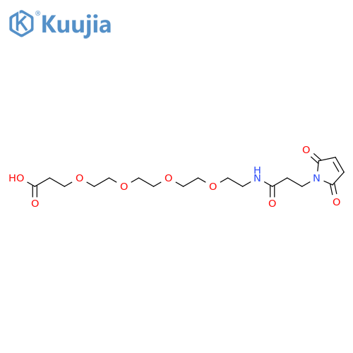 Mal-Amido-PEG4-acid structure