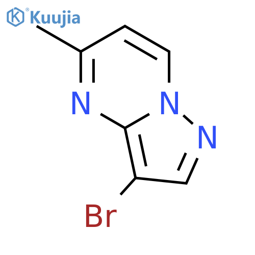 3-bromo-5-methylpyrazolo1,5-apyrimidine structure