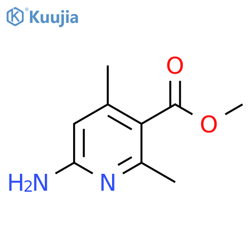 methyl 6-amino-2,4-dimethylpyridine-3-carboxylate structure