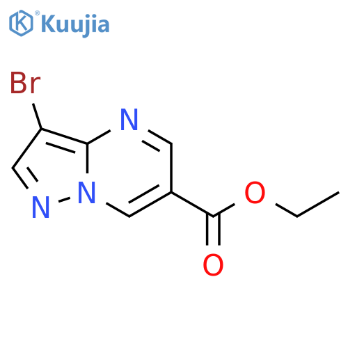 Ethyl 3-bromopyrazolo[1,5-A]pyrimidine-6-carboxylate structure