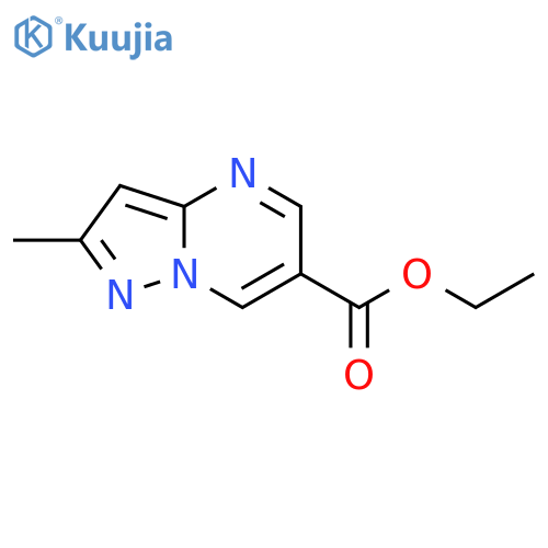 Ethyl 2-methylpyrazolo[1,5-a]pyrimidine-6-carboxylate structure