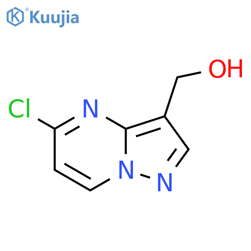 (5-Chloropyrazolo[1,5-a]pyrimidin-3-yl)methanol structure