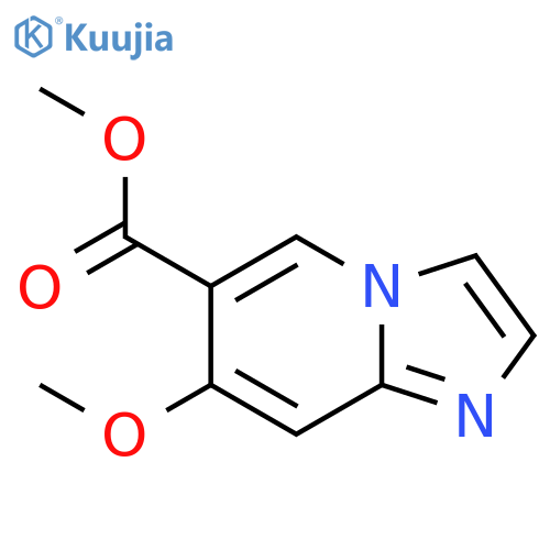 methyl 7-methoxyimidazo[1,2-a]pyridine-6-carboxylate structure